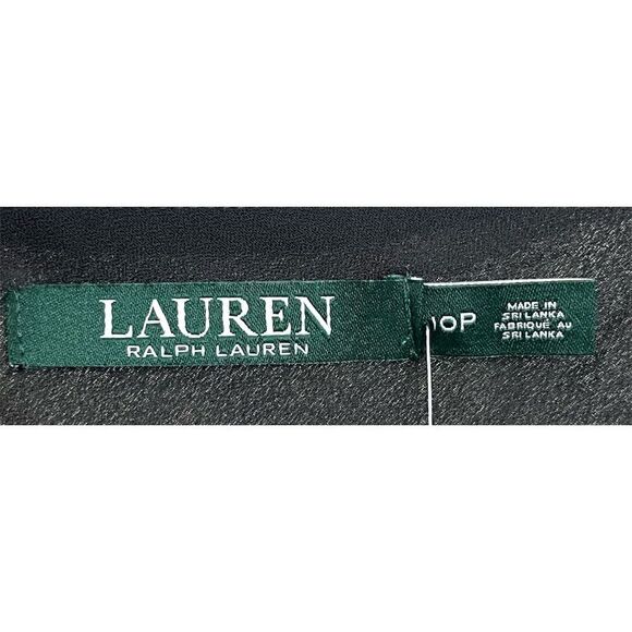 Ralph Lauren Petite Floral Sleeveless V-Neck Flowy Midi Dress 10 Whimsical - Picture 9 of 11